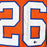 Clinton Portis Signed Denver Orange Football Jersey (Beckett)