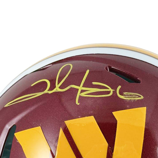 Clinton Portis Signed Washington Commanders Speed 2026 Mini Football Helmet (Beckett)