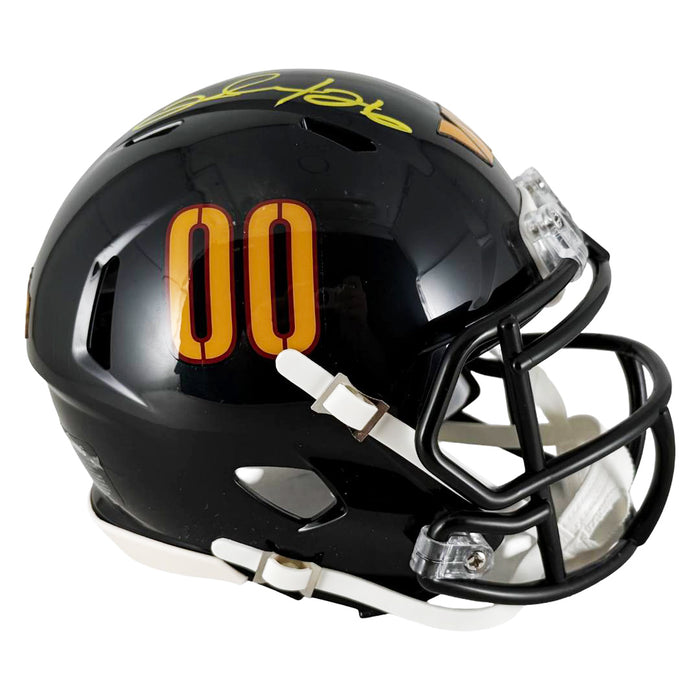 Clinton Portis Signed Washington Commanders Alt 2024 Speed Mini Football Helmet (Beckett)