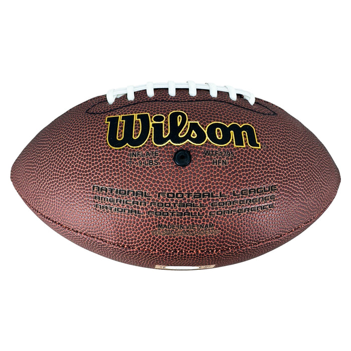 Greg Pruitt Signed Wilson Official NFL Replica Football (JSA)