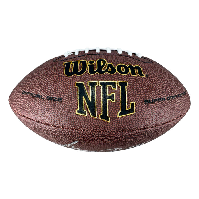 Greg Pruitt Signed Wilson Official NFL Replica Football (JSA)