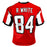 Roddy White Signed Atlanta Red Football Jersey (Beckett)