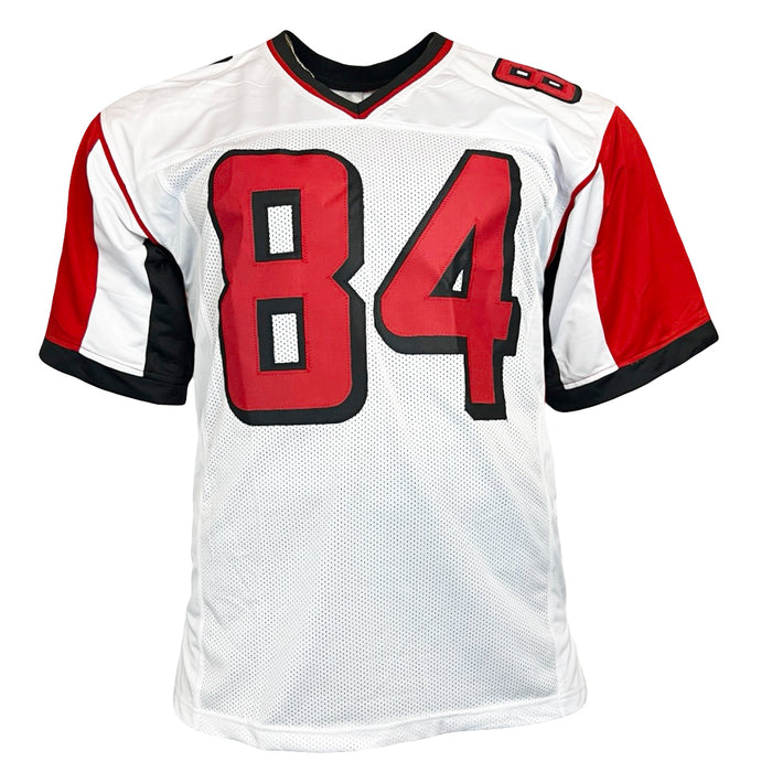 Roddy White Signed Atlanta White Football Jersey (Beckett)