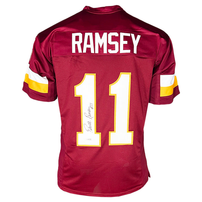 Patrick Ramsey Signed Washington Red Football Jersey (JSA)
