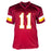 Patrick Ramsey Signed Washington Red Football Jersey (JSA)