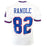Rueben Randle Signed New York White Football Jersey (JSA)