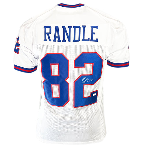 Rueben Randle Signed New York White Football Jersey (JSA)
