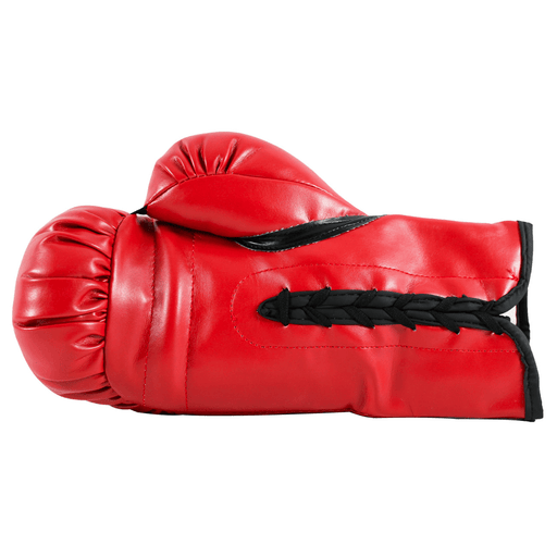 Mike Tyson Autographed Red Boxing Glove Signed in Black (JSA) - RSA