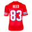 Andre Reed Signed HOF 14 Inscription Buffalo Red Bled Signature Football Jersey (JSA)