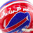 Andre Reed Signed HOF 14 Inscription Buffalo Bills Throwback 87-01 Speed Mini Football Helmet (JSA)