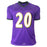 Ed Reed Signed Baltimore Purple Football Jersey (JSA)