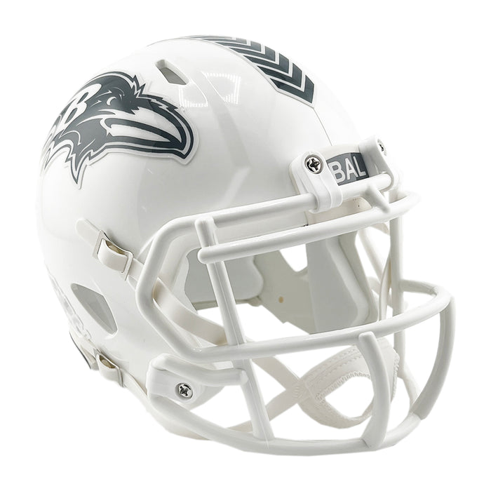 Ed Reed Signed Baltimore Ravens Salute to Service 2024 Mini Football Helmet (JSA)