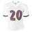 Ed Reed Signed Baltimore White Football Jersey (JSA)
