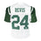 Darrelle Revis Signed New York White Football Jersey (Beckett)