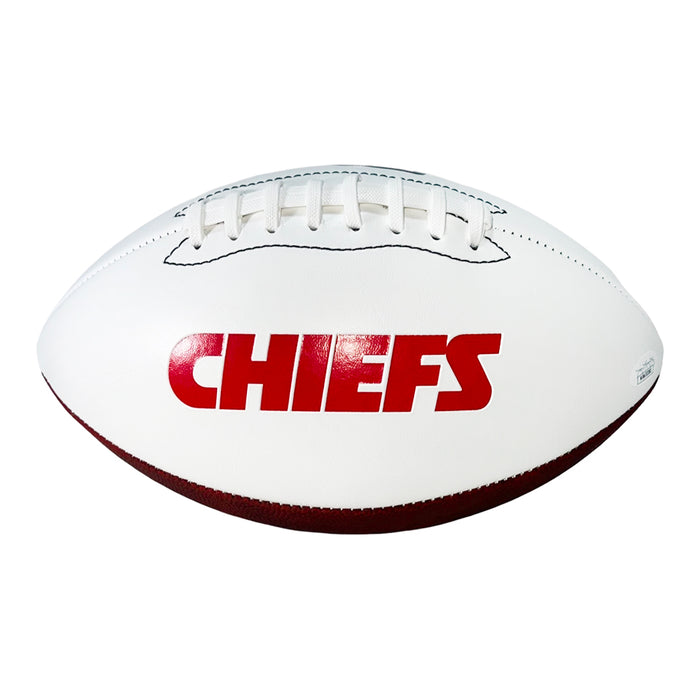 Rashee Rice Signed Kansas City Chiefs Official NFL Team Logo Football (JSA)