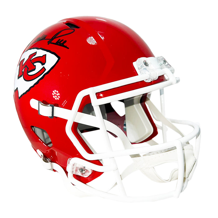 Rashee Rice Signed Kansas City Chiefs Speed Full-Size Replica Football Helmet (JSA)