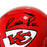 Rashee Rice Signed Kansas City Chiefs Speed Full-Size Replica Football Helmet (JSA)