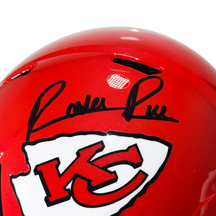 Rashee Rice Signed Kansas City Chiefs Speed Full-Size Replica Football Helmet (JSA)