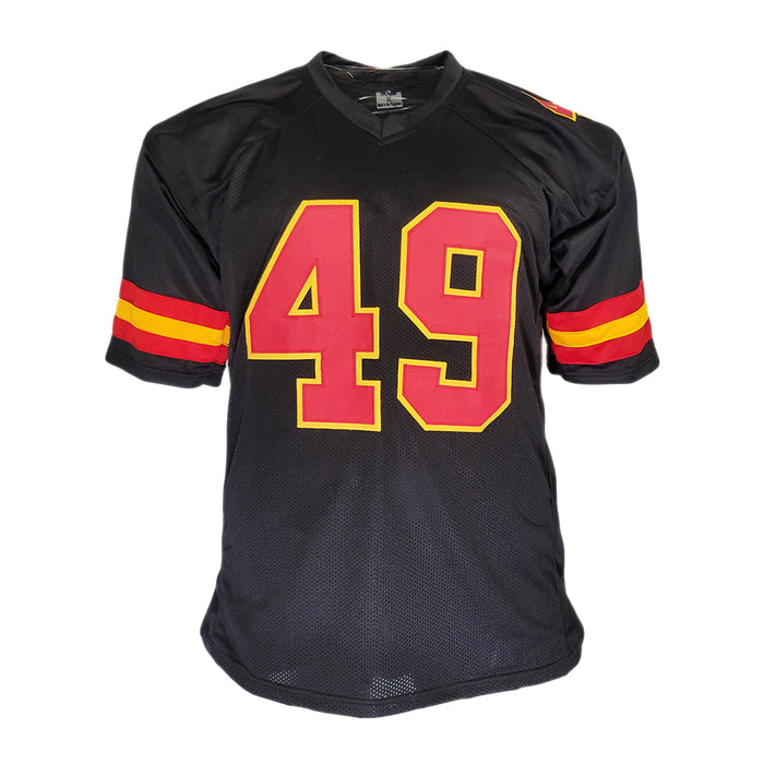 Tony Richardson Signed Kansas City Black Football Jersey (JSA)