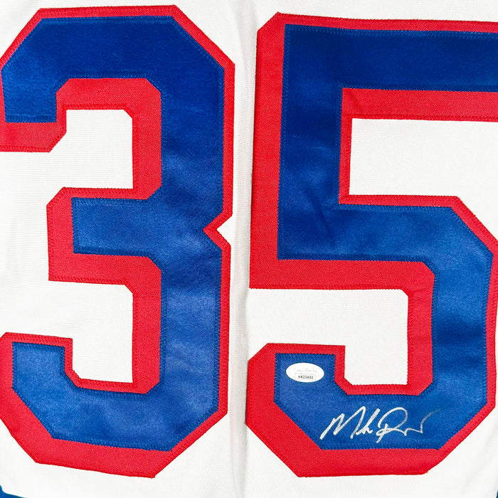 Mike Richter Signed New York White Hockey Jersey (JSA)