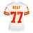 Willie Roaf Signed Kansas City White Football Jersey (Beckett)