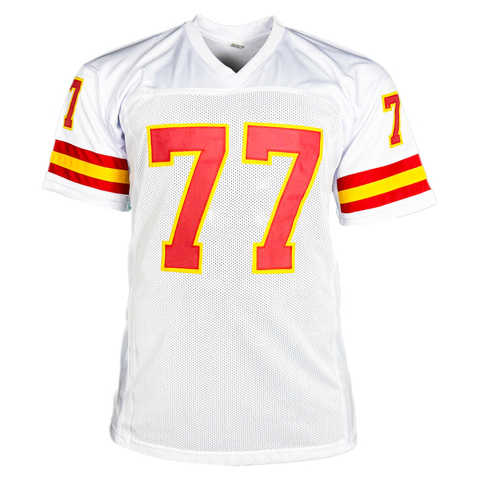 Willie Roaf Signed Kansas City White Football Jersey (Beckett)