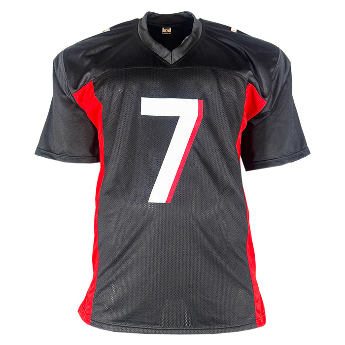 Bijan Robinson Signed Atlanta Black Football Jersey (Beckett)