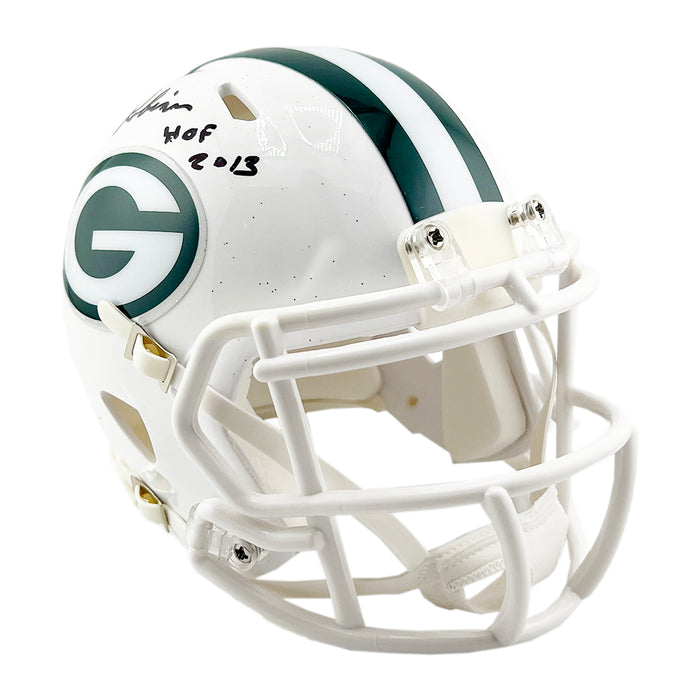 Dave Robinson Signed HOF 2013 Inscription Green Bay Packers 2024 Speed Mini Football Helmet (JSA)