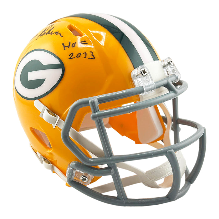 Dave Robinson Signed HOF 2013 Inscription Green Bay Packers Throwback 61-79 Speed Mini Football Helmet (JSA)