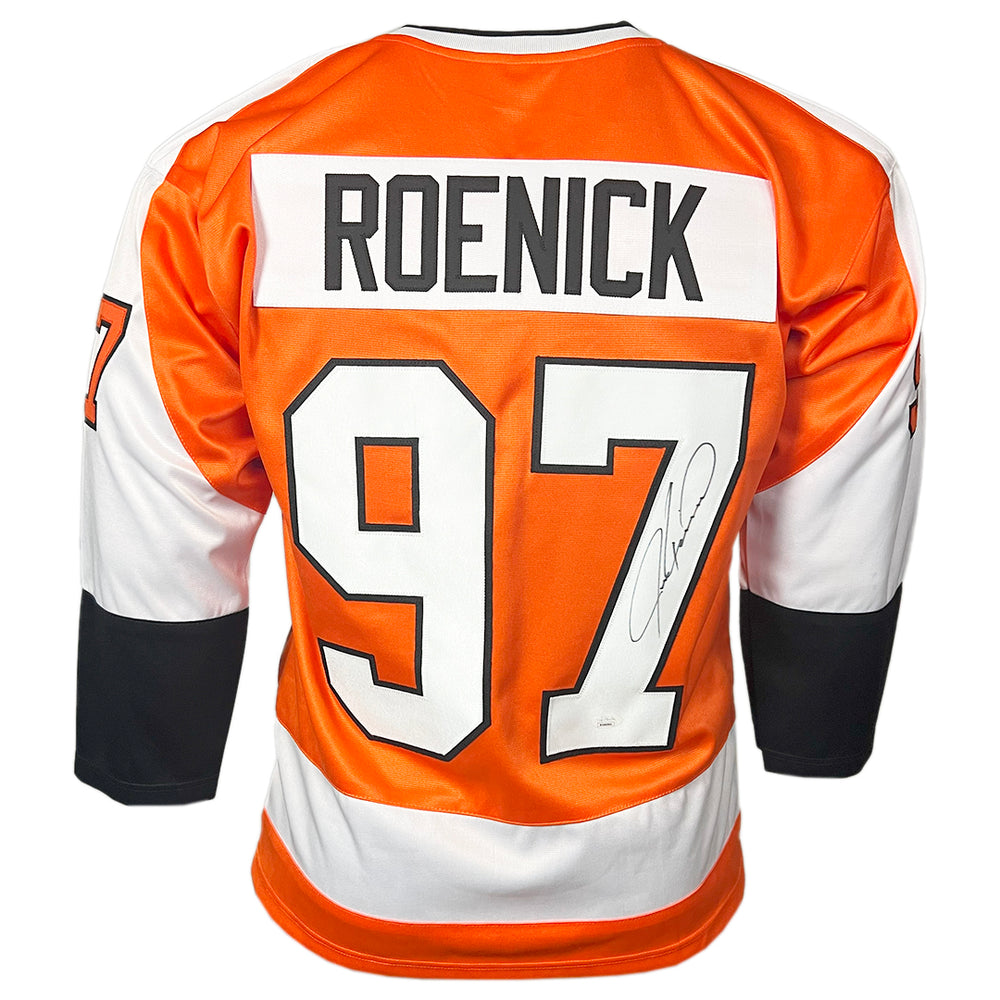 Jeremy Roenick Signed Philadelphia Orange Hockey Jersey (JSA)