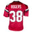 George Rogers Signed 80 HT Inscription South Carolina Red College Football Jersey (JSA)