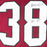 George Rogers Signed 80 HT Inscription South Carolina Red College Football Jersey (JSA)