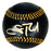 Scott Rolen Signed Rawlings Official MLB Black & Gold Baseball (Beckett)