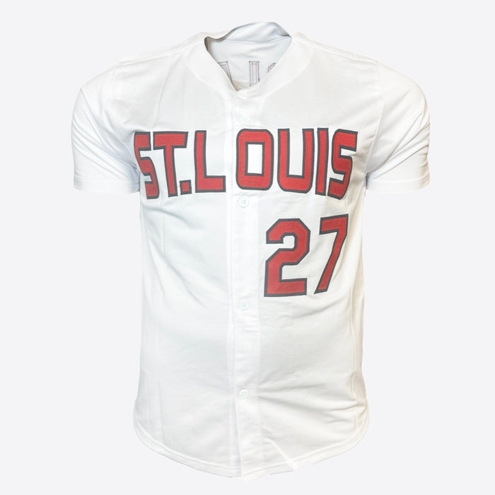 Scott Rolen Signed St. Louis White Baseball Jersey (Beckett)