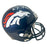 Bill Romanowski Signed White Ink Denver Broncos Full-Size Replica Football Helmet (Beckett)