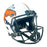 Bill Romanowski Signed Denver Broncos Lunar Full-Size Replica Football Helmet (Beckett)