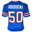 Greg Rousseau Signed Buffalo Blue Football Jersey (Beckett)