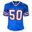 Greg Rousseau Signed Buffalo Blue Football Jersey (Beckett)