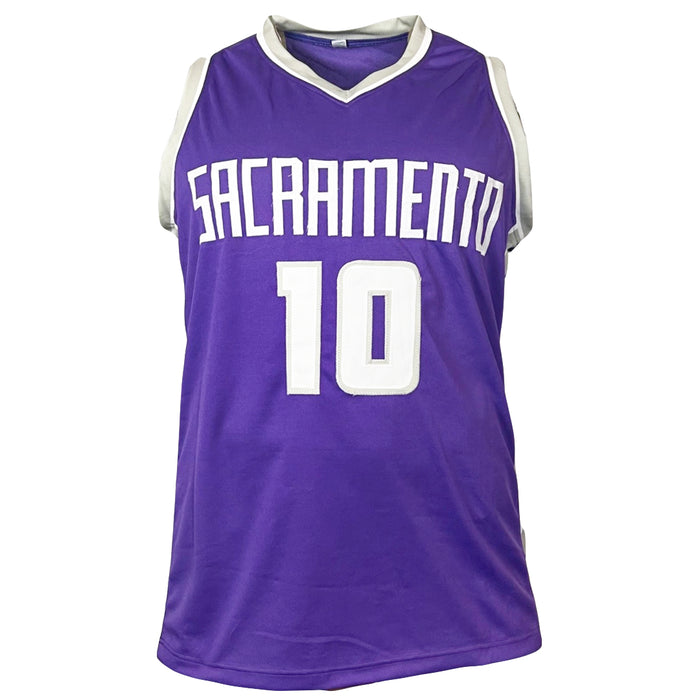 Domantas Sabonis Signed Sacramento Purple Basketball Jersey (Beckett)
