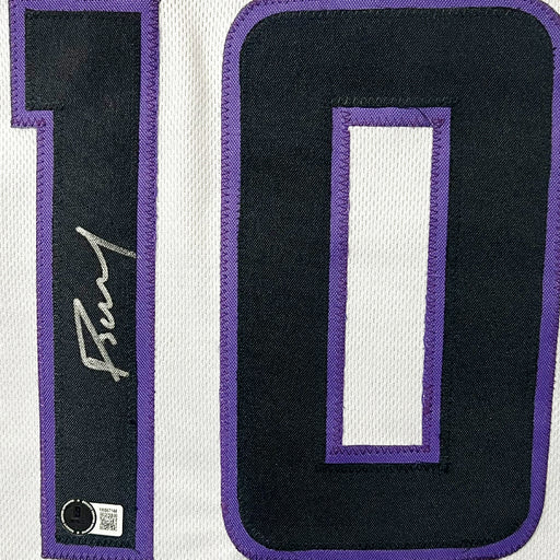Domantas Sabonis Signed Sacramento White Basketball Jersey (Beckett)