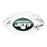 New York Sack Exchange Signed New York Jets Official NFL Team Logo Football (JSA) - RSA