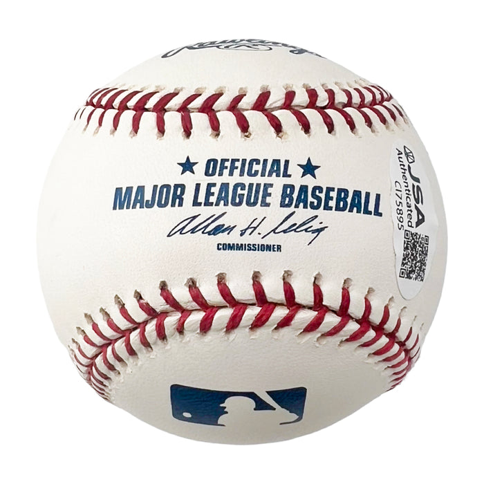 Tim Salmon Signed Rawlings Official Major League Baseball (JSA)