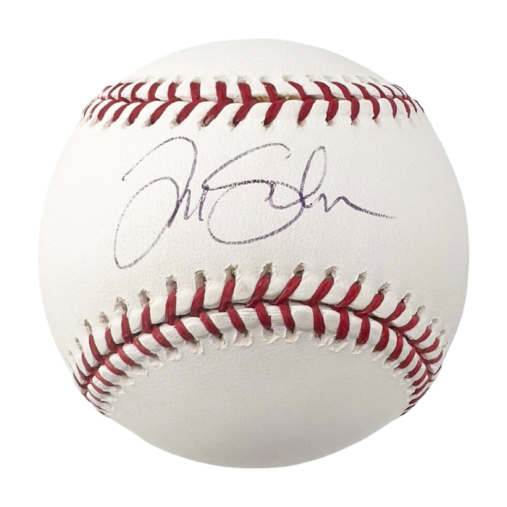 Tim Salmon Signed Rawlings Official Major League Baseball (JSA)