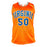 Ralph Sampson Signed 3x POY Inscription Virginia College Orange Basketball Jersey (JSA)