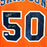 Ralph Sampson Signed 3x POY Inscription Virginia College Orange Basketball Jersey (JSA)