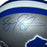 Barry Sanders Signed Detroit Lions Full-Size Replica Silver Football Helmet (JSA) - RSA
