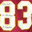 Ricky Sanders Signed 2x SB Champs 70 Greatest Inscription Washington Red Football Jersey (JSA)
