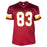 Ricky Sanders Signed Washington Red Football Jersey (JSA)