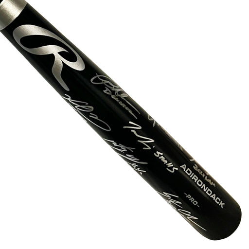 Sandlot Movie Cast 7 Signature Signed Rawlings Black Baseball Bat (Beckett)