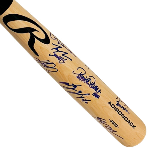 Sandlot Movie Cast 8 Signature With Patrick Renna Signed Rawlings Blonde Baseball Bat (Beckett)